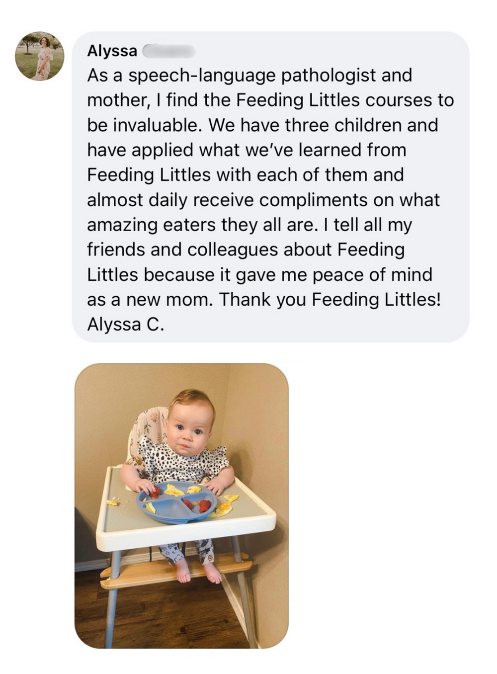 speech language pathologist mother loves this course