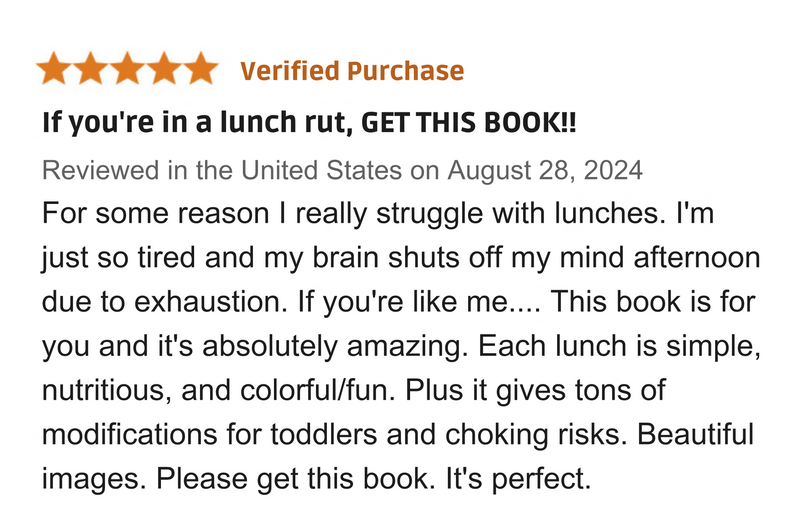 If you're in a lunch rut, get this book