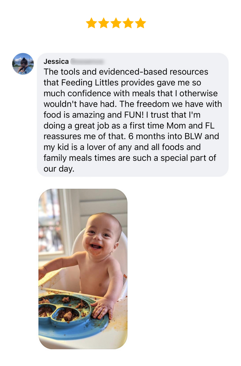 Review with baby