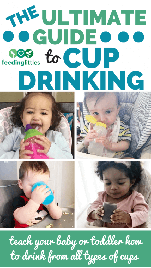 Teaching Baby to Use Cups + Straw Cups - Solid Starts