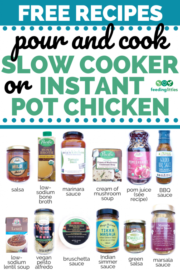 Slow Cooker Chicken & Veggies for Baby + A Blogiversary - Perry's Plate