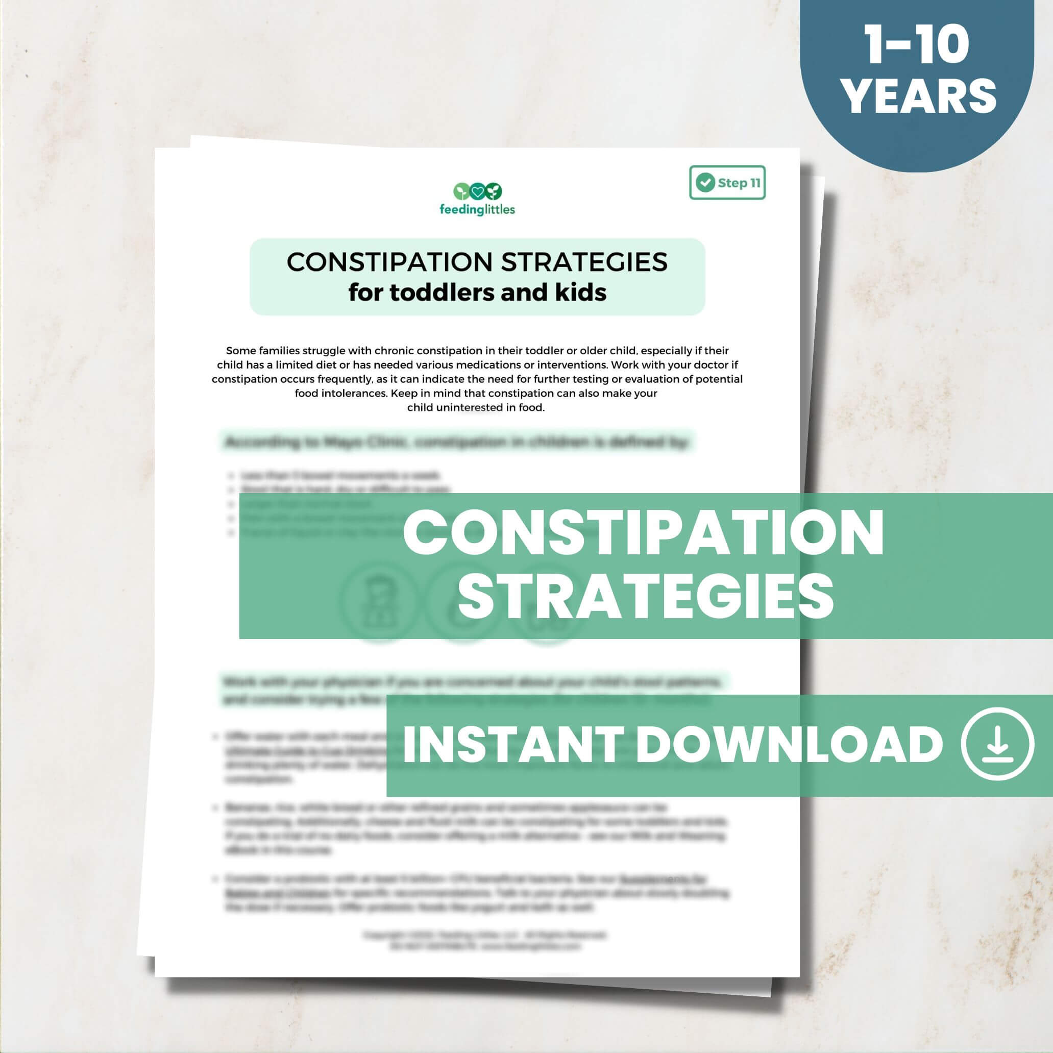 Constipation Strategies for Toddlers and Kids