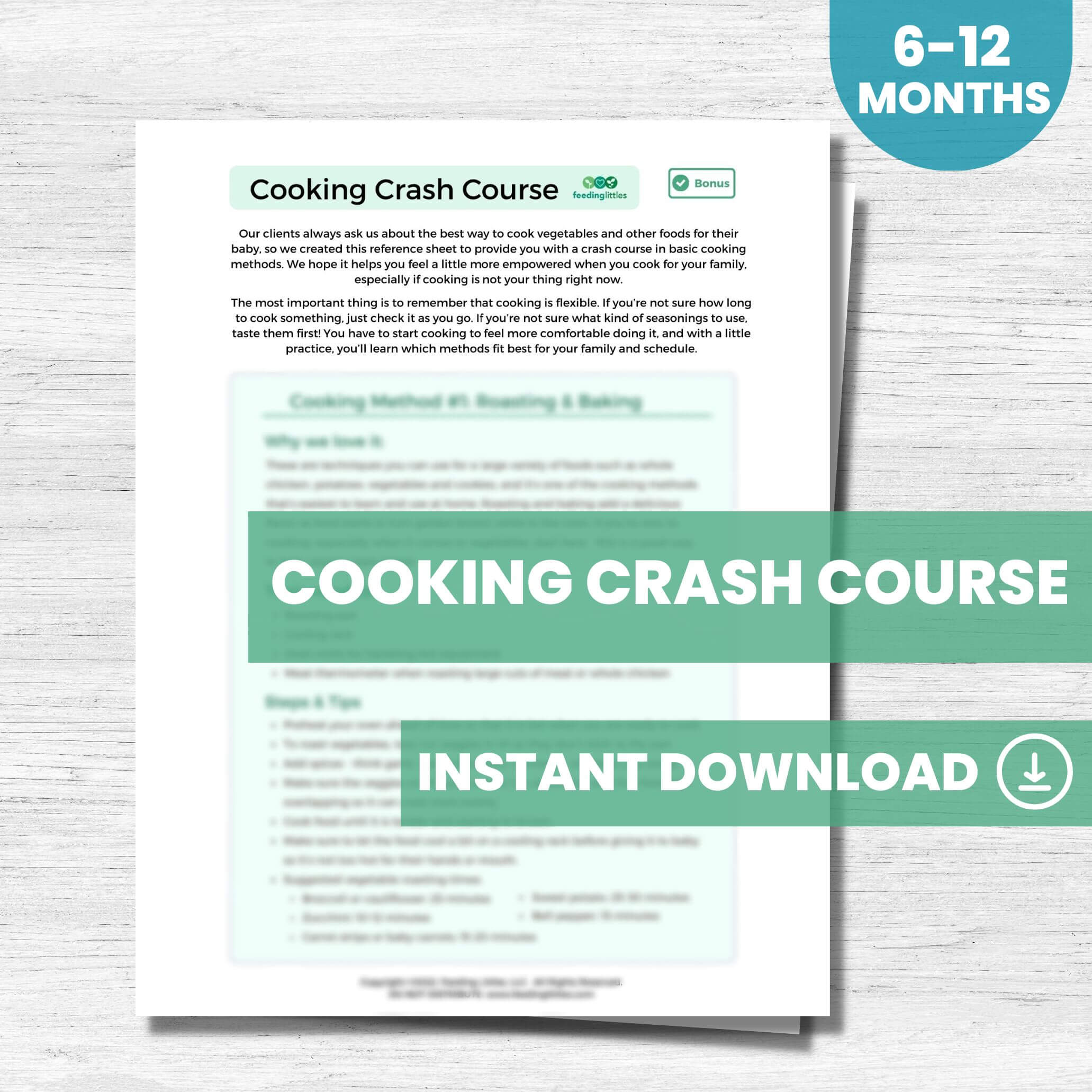 Cooking Crash Course